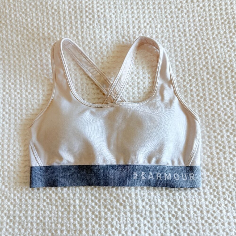 Under Armour Sports Bra - White - Size M